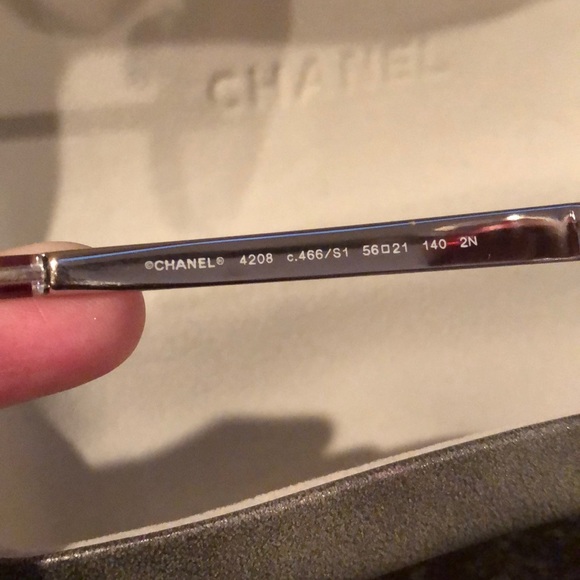 AUTHENTIC CHANEL SUNGLASSES - Picture 4 of 7